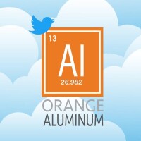 Orange aluminum