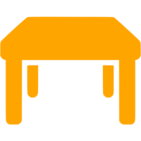 Orange table