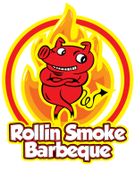 Rolling smoke bbq