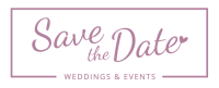 Save the date wedding and event planning
