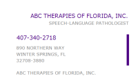 Abc therapies of florida, inc.