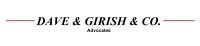 Dave & Girish & Co., Advocates