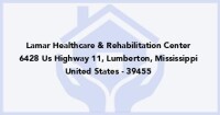 Lamar healthcare & rehabilitation center