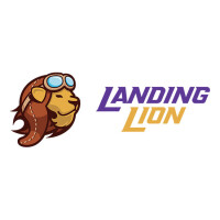 Landing lion