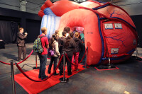 Medical inflatable exhibits/organs on tour... new england territory
