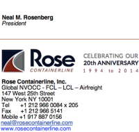 Rose Containerline Inc