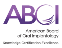 The american board of oral implantology / implant dentistry