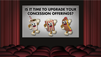 Cinema concessions - in-theatre, food service, & retail film marketing