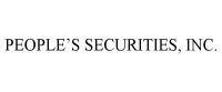 People's Securities, Inc