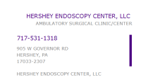 Hershey endoscopy center, llc