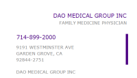Dao medical group inc.