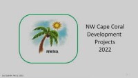 The northwest cape coral neighborhood association, inc.