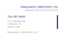 Pawlowicz dentistry, ltd