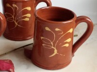 Pied potter hamelin redware pottery