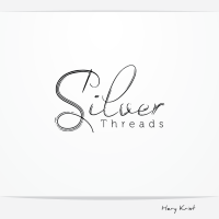 Silver threads embroidery