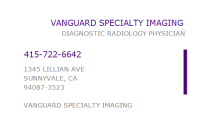 Vanguard specialty imaging