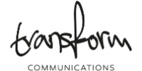 Transform communications