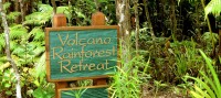 Volcano rainforest retreat