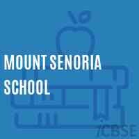 Mount senoria school - india