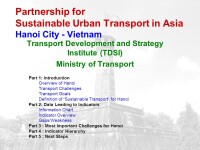 Transport development and strategy institute (tdsi) - ministry of transport of vietnam