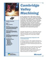 Cambridge Valley Machine, Inc.