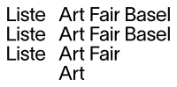 Liste art fair basel