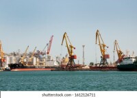 Odessa commercial sea port