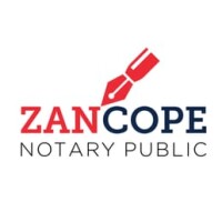 Zancope notary public