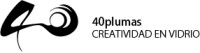 40plumas-creatividad en vidrio