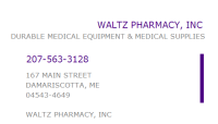 Waltz Pharmacy, Inc.