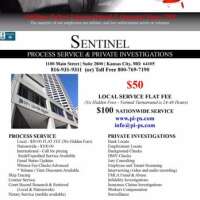 Sentinel private investigations and nationwide process service