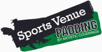Sports venue padding by artistic coverings, inc.