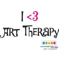 Brush strokes art therapy